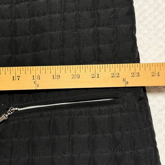 George Women’s Plus Quilted Jacket Zip Front & Pockets Rich Black Size 18W/20W - Picture 11 of 14